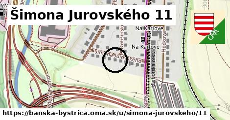 Šimona Jurovského 11, Banská Bystrica