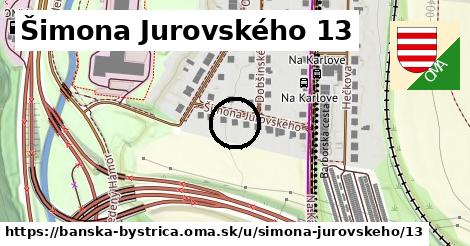 Šimona Jurovského 13, Banská Bystrica