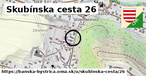 Skubínska cesta 26, Banská Bystrica
