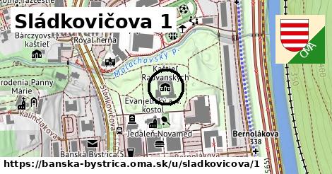 Sládkovičova 1, Banská Bystrica