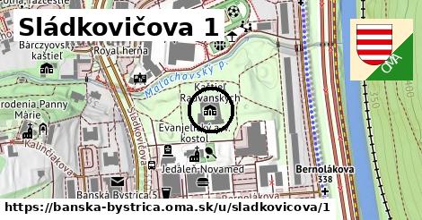 Sládkovičova 1, Banská Bystrica