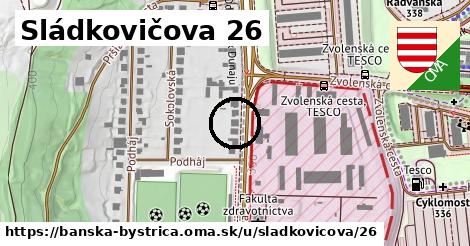 Sládkovičova 26, Banská Bystrica