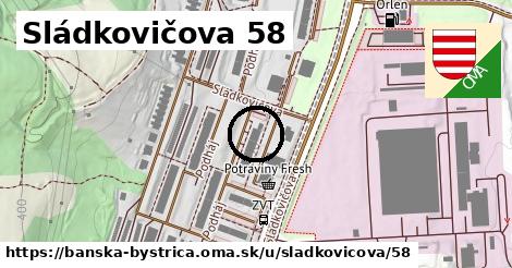 Sládkovičova 58, Banská Bystrica