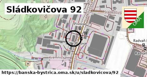 Sládkovičova 92, Banská Bystrica