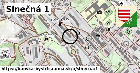 Slnečná 1, Banská Bystrica