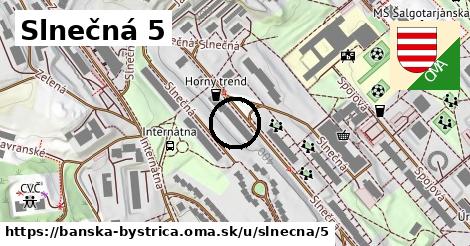 Slnečná 5, Banská Bystrica