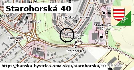 Starohorská 40, Banská Bystrica