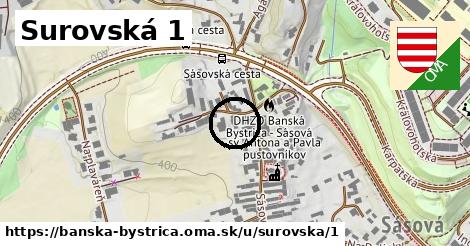 Surovská 1, Banská Bystrica