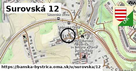 Surovská 12, Banská Bystrica