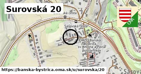 Surovská 20, Banská Bystrica