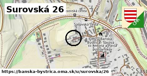 Surovská 26, Banská Bystrica