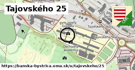 Tajovského 25, Banská Bystrica