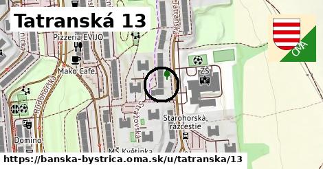 Tatranská 13, Banská Bystrica