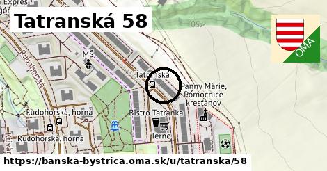 Tatranská 58, Banská Bystrica