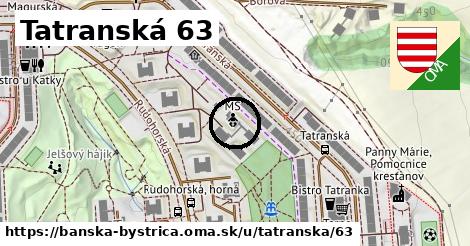 Tatranská 63, Banská Bystrica