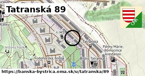 Tatranská 89, Banská Bystrica