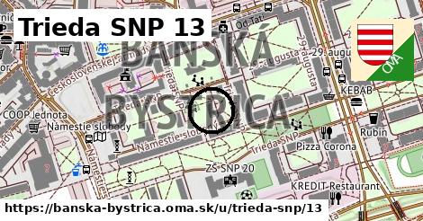 Trieda SNP 13, Banská Bystrica