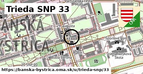 Trieda SNP 33, Banská Bystrica