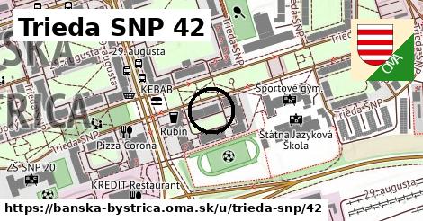 Trieda SNP 42, Banská Bystrica