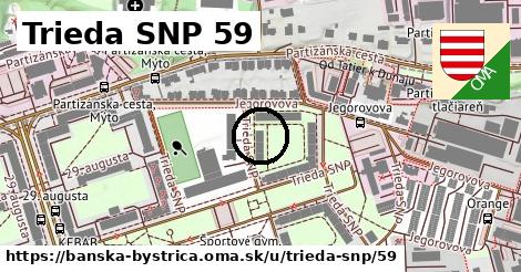 Trieda SNP 59, Banská Bystrica