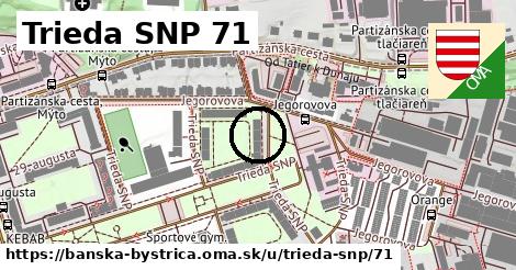 Trieda SNP 71, Banská Bystrica