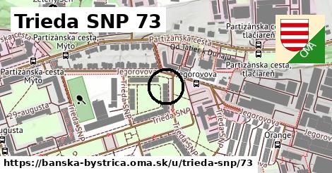 Trieda SNP 73, Banská Bystrica