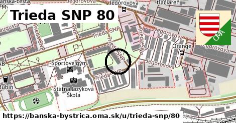 Trieda SNP 80, Banská Bystrica