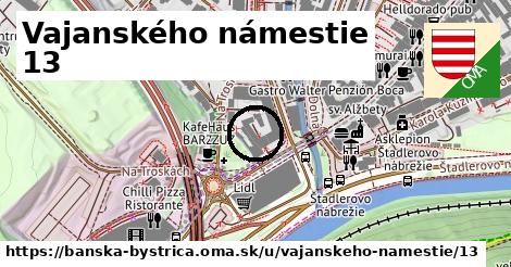 Vajanského námestie 13, Banská Bystrica