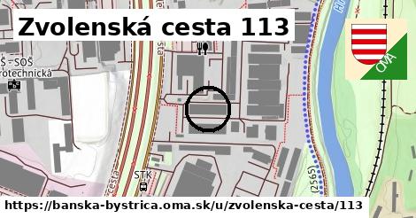 Zvolenská cesta 113, Banská Bystrica