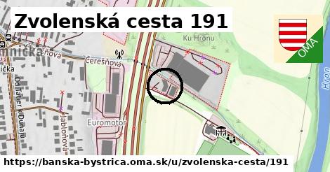 Zvolenská cesta 191, Banská Bystrica