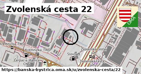 Zvolenská cesta 22, Banská Bystrica