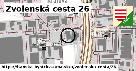 Zvolenská cesta 26, Banská Bystrica