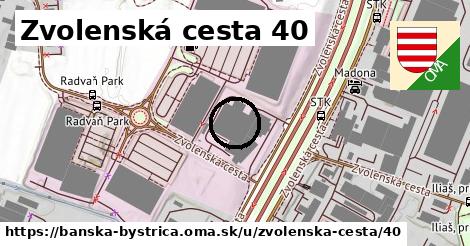 Zvolenská cesta 40, Banská Bystrica