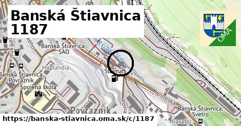 Banská Štiavnica <span class="supisne">1187</span>