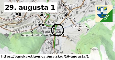 29. augusta 1, Banská Štiavnica