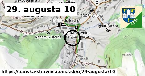 29. augusta 10, Banská Štiavnica