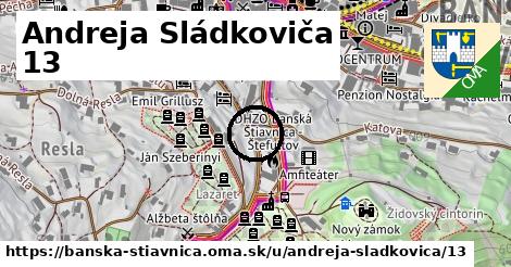 Andreja Sládkoviča 13, Banská Štiavnica