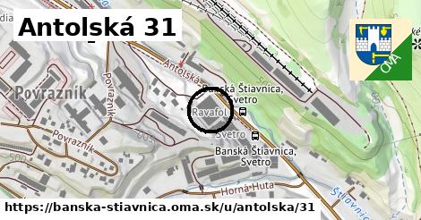 Antolská 31, Banská Štiavnica