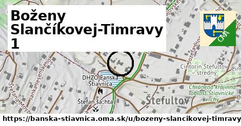 Boženy Slančíkovej-Timravy 1, Banská Štiavnica