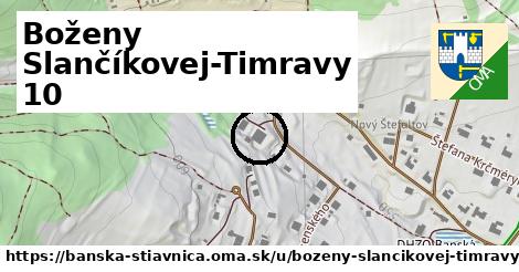 Boženy Slančíkovej-Timravy 10, Banská Štiavnica