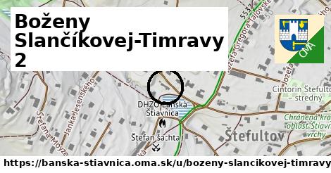 Boženy Slančíkovej-Timravy 2, Banská Štiavnica