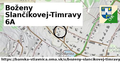 Boženy Slančíkovej-Timravy 6A, Banská Štiavnica