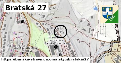 Bratská 27, Banská Štiavnica