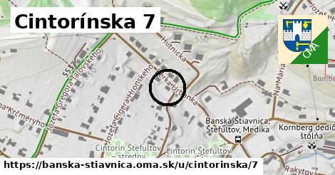 Cintorínska 7, Banská Štiavnica