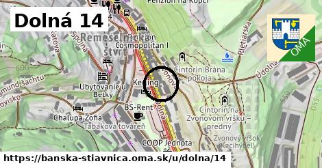 Dolná 14, Banská Štiavnica