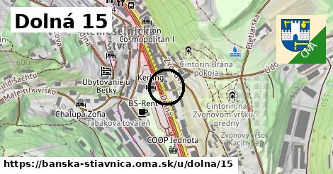 Dolná 15, Banská Štiavnica