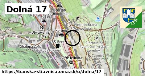 Dolná 17, Banská Štiavnica