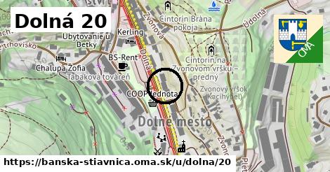 Dolná 20, Banská Štiavnica