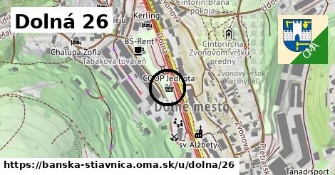 Dolná 26, Banská Štiavnica