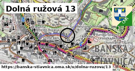 Dolná ružová 13, Banská Štiavnica